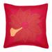 Red Barrel Studio® Cotton Blend Throw Square Pillow Cover & Insert Polyester/Polyfill/Cotton Blend | 18 H x 18 W x 3 D in | Wayfair