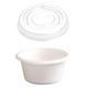 Fiesta Compostable Bagasse Condiment Pots 59ml / 2oz With PET Lids (Pack of 1000) Pack of 1000