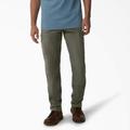 Dickies Men's Cooling Regular Fit Ripstop Cargo Pants - Moss Green Size 40 32 (SP602)