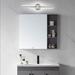 Minimalist Linear LED Vanity Light Dimmable Metal Wall Sconce