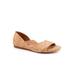 Women's Cypress Flat Sandal by SoftWalk in Natural Cork (Size 7 N)