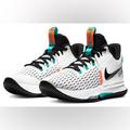 Nike Shoes | Nike Lebron Witness V Ep 5 James Miami Clear Jade (Nwob) | Color: Orange/White | Size: 9