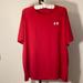 Under Armour Shirts | Heat Gear Mens Short Sleeve - Underarmour Xl/ Tg | Color: Red | Size: Xlt