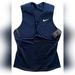 Nike Shirts | Nike Pro Vaporspeed 2 Football Sleeveless Chest Pad Shirt | Color: Blue | Size: Xl