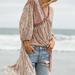 Free People Dresses | Free People Moon Child Maxi Top | Color: Blue/Pink | Size: M