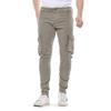 Cargohose LE TEMPS DES CERISES "ALBAN", Herren, Gr. 33, US-Größen, braun, 96% Baumwolle, 4% Elasthan, unifarben, casual, lang, Hosen, in klassischem Design