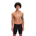 Speedo Herren Dive II Badehose, Schwarz/Fed Rot/Dove Grau, 2