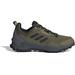 Adidas Terrex AX4 Wide Hiking Shoes - Men's Focus Olive/ Black/Grey Five 11US HQ3554-11