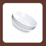 Eternal Night Pasta Bowls Set Of 4, Large Porcelain Salad Serving Plates 9 Inch Soup Dinner Bowls For Kitchen, Restaurant, Dishwasher | Wayfair