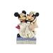 enesco Mickey & Minnie Wedding Figurine Resin in Black/Blue/White | 6.625 H x 5.25 W x 4 D in | Wayfair 4033282