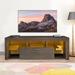 Ivy Bronx Chesa TV Stand for TVs up to 55" Wood in Brown | 17.73 H x 51.19 W x 13.79 D in | Wayfair 2194C56C0EDC4F1D8CF2BD7205E9FF8A