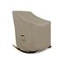 Latitude Run® Heavy-Duty Rocking Chair Cover, UV Resistant Patio Chair Cover in Brown | 39 H x 28 W x 33 D in | Wayfair