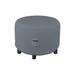 Latitude Run® HeavyDuty Multipurpose Waterproof Round Ottoman Deck Box Cover, Outdoor Round Storage Box Bench Cover in Gray | Wayfair