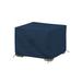 Breakwater Bay Heavy Duty Waterproof Outdoor Square Ottoman Deck Box Cover, Weather Protection Storage Bench Cover, in Blue | Wayfair