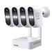 ZOSI Wire-Free Wireless 3MP 2K Spotlight Battery Security Camera System w/ 2-Way Audio, 64GB SD Card in White | 9 H x 5.5 W x 2 D in | Wayfair