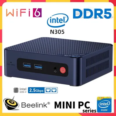 Beelink-Mini PC de bureau EQ12 Pro GK Mini S12 12e Isabel Intel Core i3 N305 N95 N100 J4125