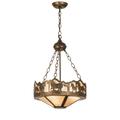 Meyda Lighting Running Horses 16 Inch Large Pendant - 256097