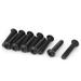 M6x55mm 10.9 Alloy Steel Button Head Hex Socket Cap Screw Bolt Black 20pcs