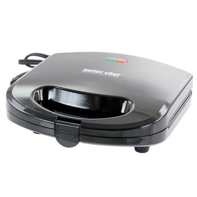 Better Cher Panini Contact Grill- Black With Stainless Steel