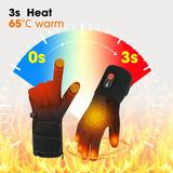 Snow Deer Liners Heated Gloves for Men Women Hand Warmer Rechargeable Electric Battery Ski Snowboarding Hiking Cycling Hunting Thin Gloves