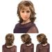 YANXIAO Short Hair For Women Sexy Women Girl Wig Wavy Curly Synthetic Fashion Wig Hot Multicolor 2023 As Shown - Surprised Gift