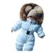 wofedyo baby girl clothes baby romper outerwear snowsuit girls coat jumpsuit hooded jacket warm girls coat&jacket baby clothes
