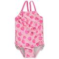 Real Love Baby Girls 1-Piece Strawberry Swimsuit - pink/multi 18 months (Infant)