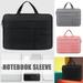 Chok Laptop Bag for Men Women Slim Light Business Briefcase Messenger Bag Portable Computer Carrying Sleeve Case Hidden Handle Fits 15.6 Inch Laptop