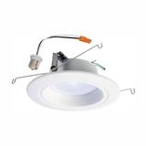 HALO RL 5 Inch and 6 Inch 2700K-5000K White Integrated LED Recessed Ceiling Light Trim at Selectable CCT (665 Lumens)