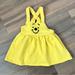 Disney Dresses | Disney Baby Winnie The Pooh Overall Dress Size 12 Months | Color: Black/Yellow | Size: 12mb