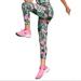 Nike Pants & Jumpsuits | Nike Leggings Boxed Botanical Fast Crop Dri-Fit Leggings Pink Green Size L | Color: Green/Pink | Size: L