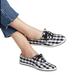 Kate Spade Shoes | Kate Spade X Keds Gingham Sneakers | Color: Black/White | Size: 8
