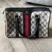 Gucci Bags | Gucci Vintage Sherry Boston Bag | Color: Black/Red | Size: Os