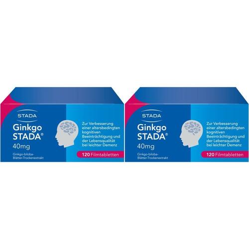 Ginkgo Stada 40 mg Filmtabletten Doppelpack 2x120 St