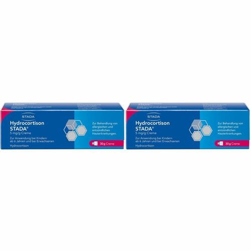Hydrocortison Stada 5 mg/g Creme Doppelpack 2x30 g