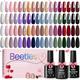 Beetles Gel Nail Polish Kit 36 Colors with Base Gel Glossy & Matte Top Coat Popular Colors Gel Polish Set Pink Red Green Black All Seasons Solid Sparkle Glitters Colors Gift for Women
