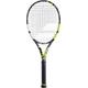 Babolat Pure Aero + Tennis Racquet (4 1/4" Grip) - Strung with 16g White Babolat Syn Gut at Mid-Range Tension