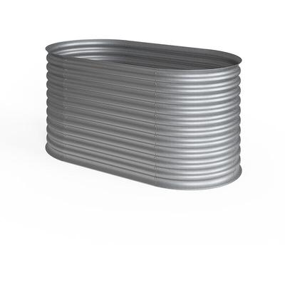 Hochbeet , Silber, 160 x 82 cm, OK-Living Image