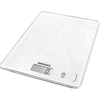 Kwd Page Compact 300 Digitale Küchenwaage mit Wandbefestigung Wägebereich (max.)=5 kg Weiß - Soehnle