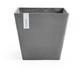 Ecopots - Pot Carré Rotterdam 40 Gris - 40 x 40 x h. 35 cm - 37,6 l