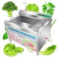 220V Commercial Vegetable Cleaning Machine Ultrasonic Restaurant Hotel Canteen Stainless Steel Dishwasher Vegetable Washer For Sale