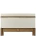 Birch Lane™ Oakland Upholstered Panel Headboard Plastic in Brown/White | 52 H x 81.25 W x 3 D in | Wayfair F0F7D405F0CB4E64A7355FFFD0EA6BC1