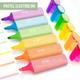 Highlighter Pens | Ashton and Wright ElectroLine & ElectroGlide | Sets of 6 | Pastel or Neon Colours | Ideal for Revision, School, Office
