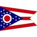 NYLGLO 144260 Ohio State Flag,3x5 Ft