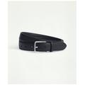 Brooks Brothers Men's Classic Leather Belt | Black | Size 34