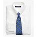 Brooks Brothers Boys Non-Iron Supima Oxford Polo Button-Down Dress Shirt | White | Size 14