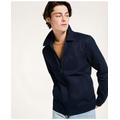 Brooks Brothers Men's Stretch Cotton Twill Bomber Jacket | Navy | Size Large