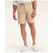 Brooks Brothers Men's Big & Tall 9" Stretch Washed Canvas Shorts | Light Beige | Size 52