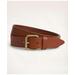 Brooks Brothers Men's Leather Belt | Brown | Size 40