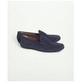 Brooks Brothers Men's Bellport Driving Moc Shoes | Navy | Size 8 D